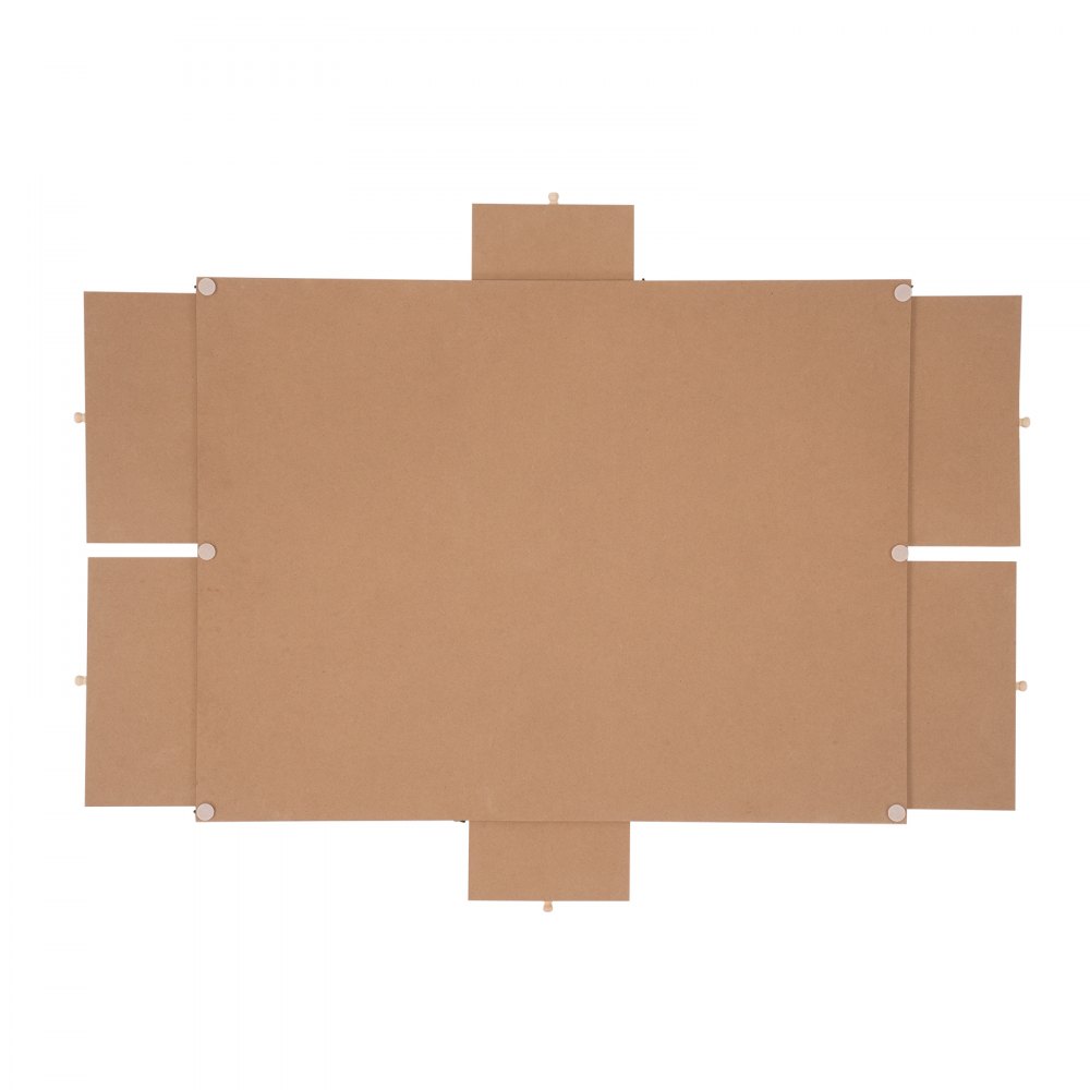 VEVOR Puzzletisch Puzzle Brett 1500 Teile, Puzzle Staffelei 360° Drehung Kiefer Puzzletisch, 865 x 660 x 50 mm Puzzel Board mit 6 Ausziehbaren Schubladen, Puzzlespaß Spielspaß für Erwachsene & Kinder