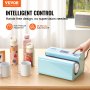 VEVOR Automatische Tumbler-Hitzepresse Sublimationsbecher 325-887ml Blau