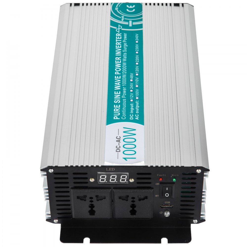 Spannungswandler 24v 1000w 2000w Stromwandler Solar Inverter Wechselrichter Lkw