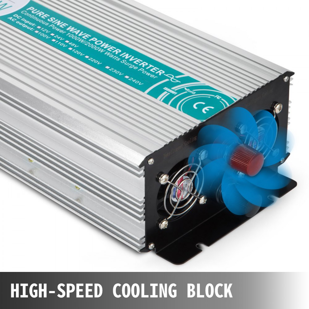 Spannungswandler 24v 1000w 2000w Stromwandler Solar Inverter Wechselrichter Lkw