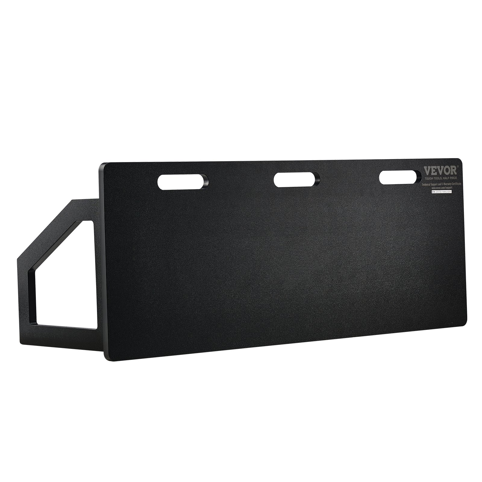 VEVOR Fußball Rebound Board, Tragbares Bounce Board 1150 x 450 mm, HDPE Rebounder Wand Rebound Equipment, Kinder & Jugendliche, Trainingsboard, Rebounder Kicker für Fußballtraining, Schwarz