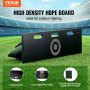 VEVOR Fußball Rebound Board, tragbares Prellwand 100 x 30 cm, HDPE Rebounder Ausrüstung mit 2 Rückprallwinkeln, Trainingsbrett Rebounder Kicker für Fußballtraining Pass- und Schussübungen