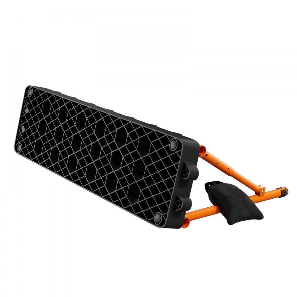 VEVOR Soccer Rebounder Board, 950 x 250 mm Portable Soccer Rebound Wall, Dual Surface Sports Kick Back Trainer, 3 Adjustable Angles, Easy Setup Ball Practice Equipment for Passing & Reaction Skills