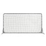 VEVOR Football Rebounder Kickback Goal Rebound Wall 366x121cm Adjustable