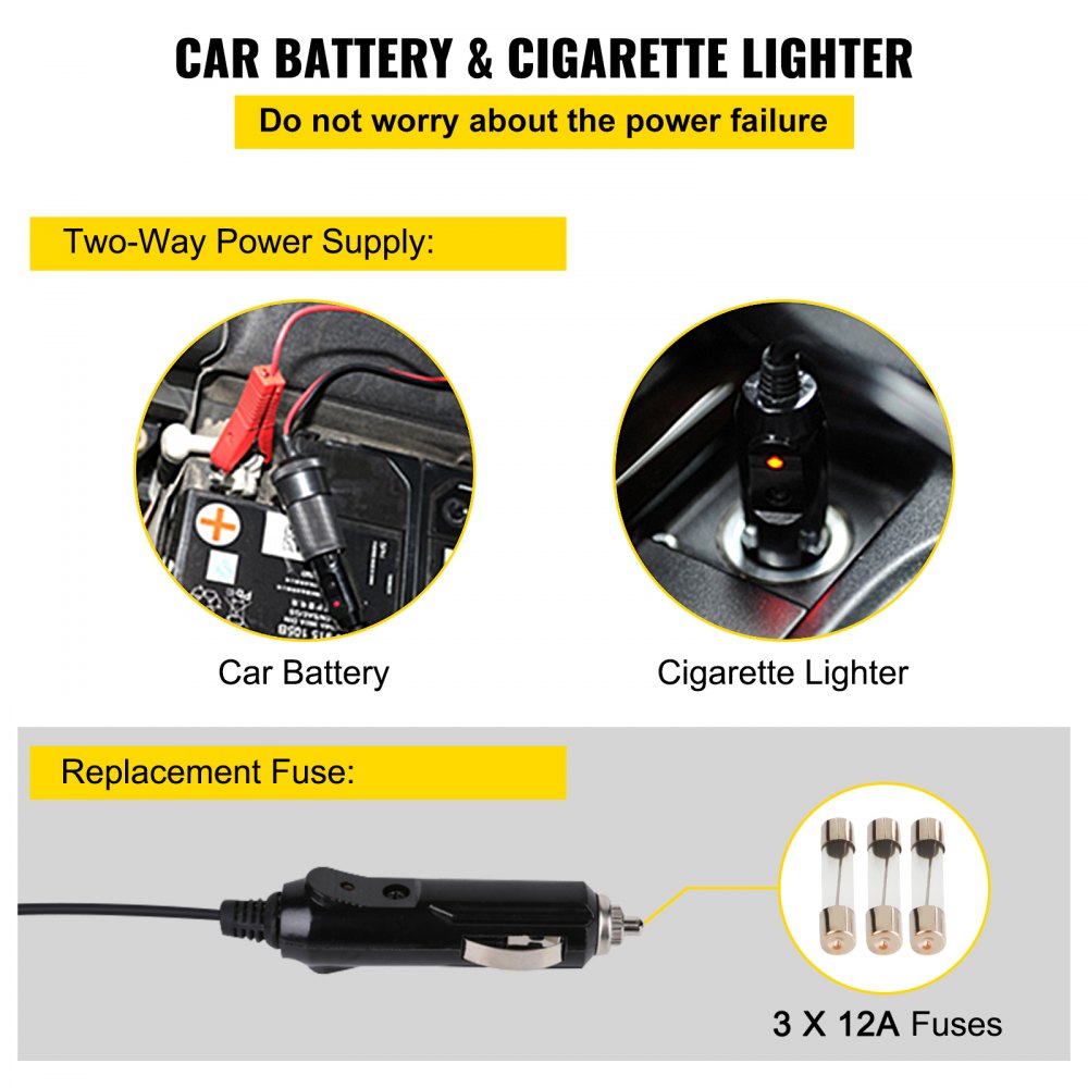 2.5 Ton Elektrischer 12v Wagenheber Scherenlift Doppelköpfe Schlagschrauber