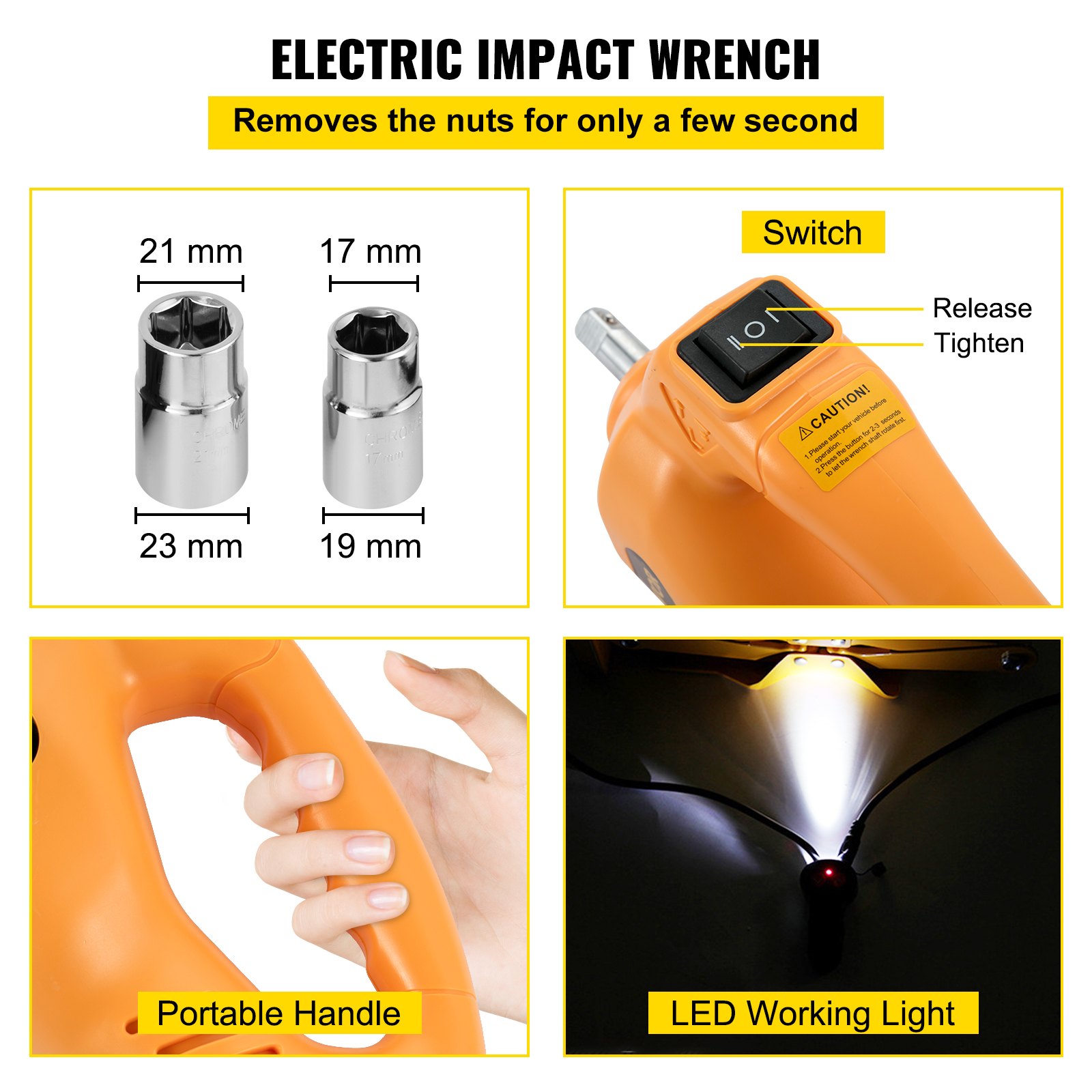 2.5 Ton Elektrischer 12v Wagenheber Scherenlift Doppelköpfe Schlagschrauber