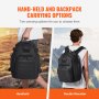 VEVOR taktische Reisetasche Rucksack 25 L mit Molle-Design & Schwammpolster, militärische Reisetasche Militärrucksack Ausrüstungstasche Rucksack für Outdoor Abenteuer Wandern Jagen Schwarz