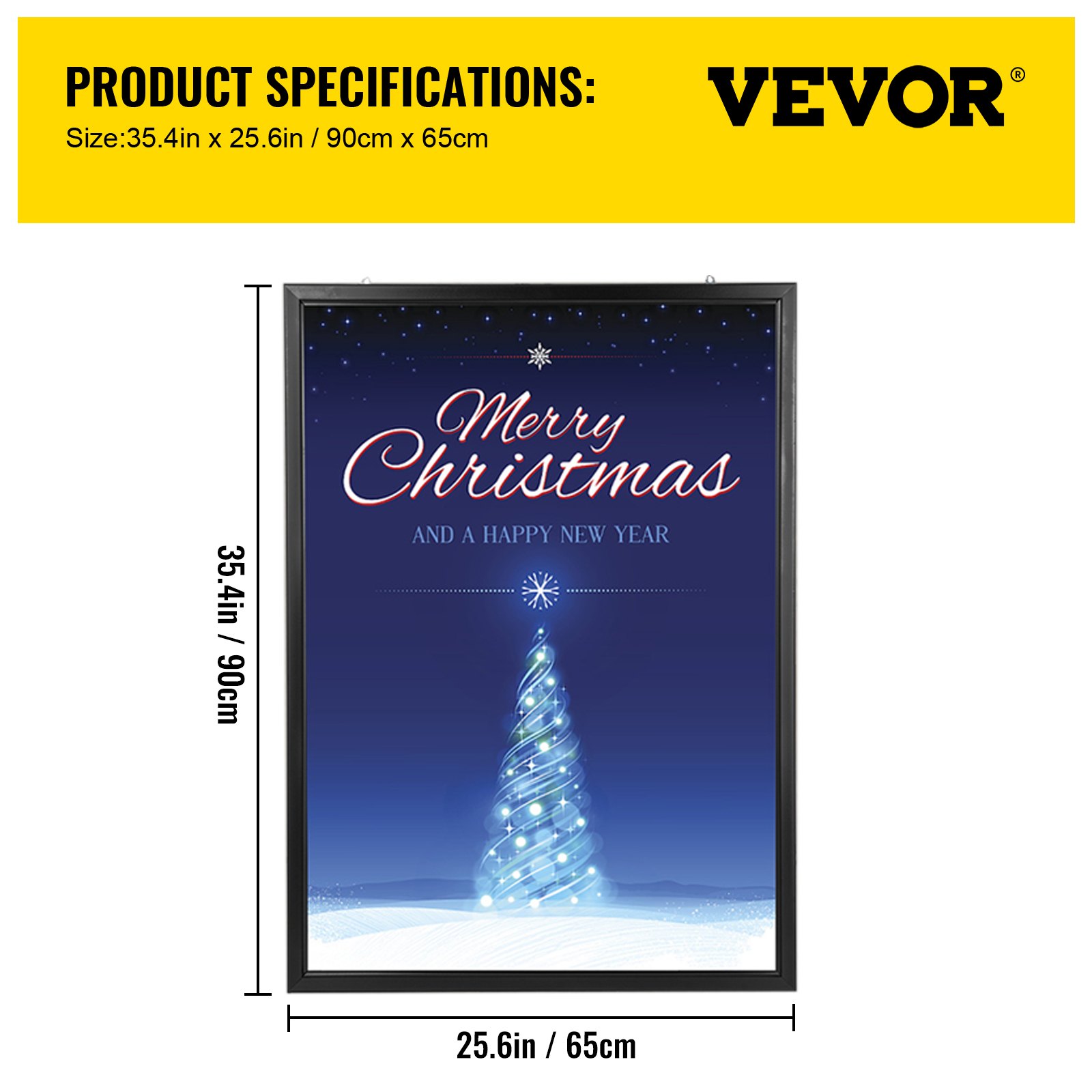 841x5594 LED Leuchtrahmen Leuchtkasten Poster Frame 24x33inch Aluminiumrahmen