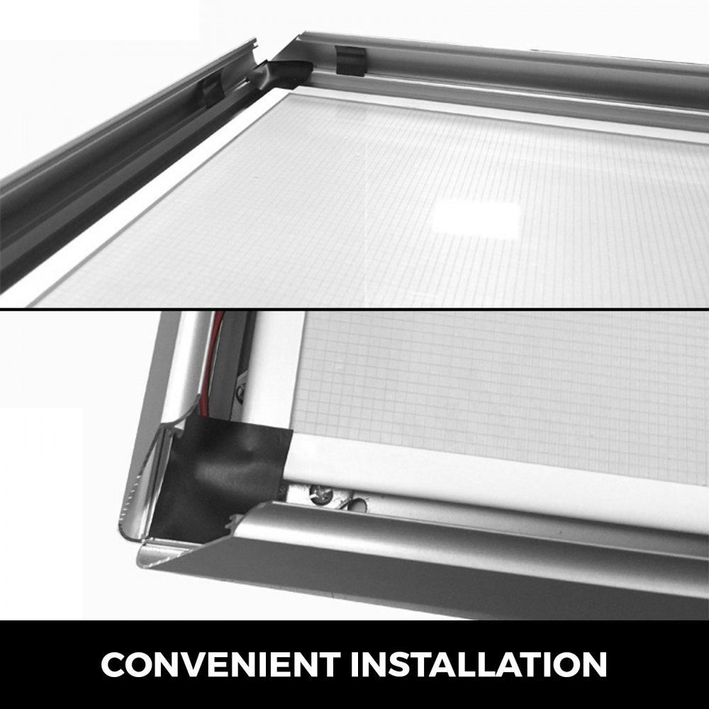 Led Leuchtrahmen plakat Schaukasten 23.39x16.54 Inch bilderrahmen Klapprahmen 