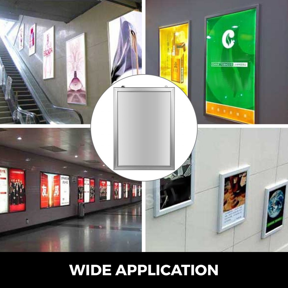 Led Leuchtrahmen plakat Schaukasten 23.39x16.54 Inch bilderrahmen Klapprahmen 