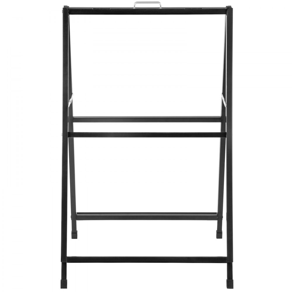 VEVOR 61x91,4 cm Plakatständer Kundenstopper, 24 x 36 Zoll freistehend Werbeträger Tafel Werbeaufsteller, Silber A-Frame Bürgersteig Schild Stahl tragbar Doppelseitig ALS-TR4 Restaurant Menü Hochzeit