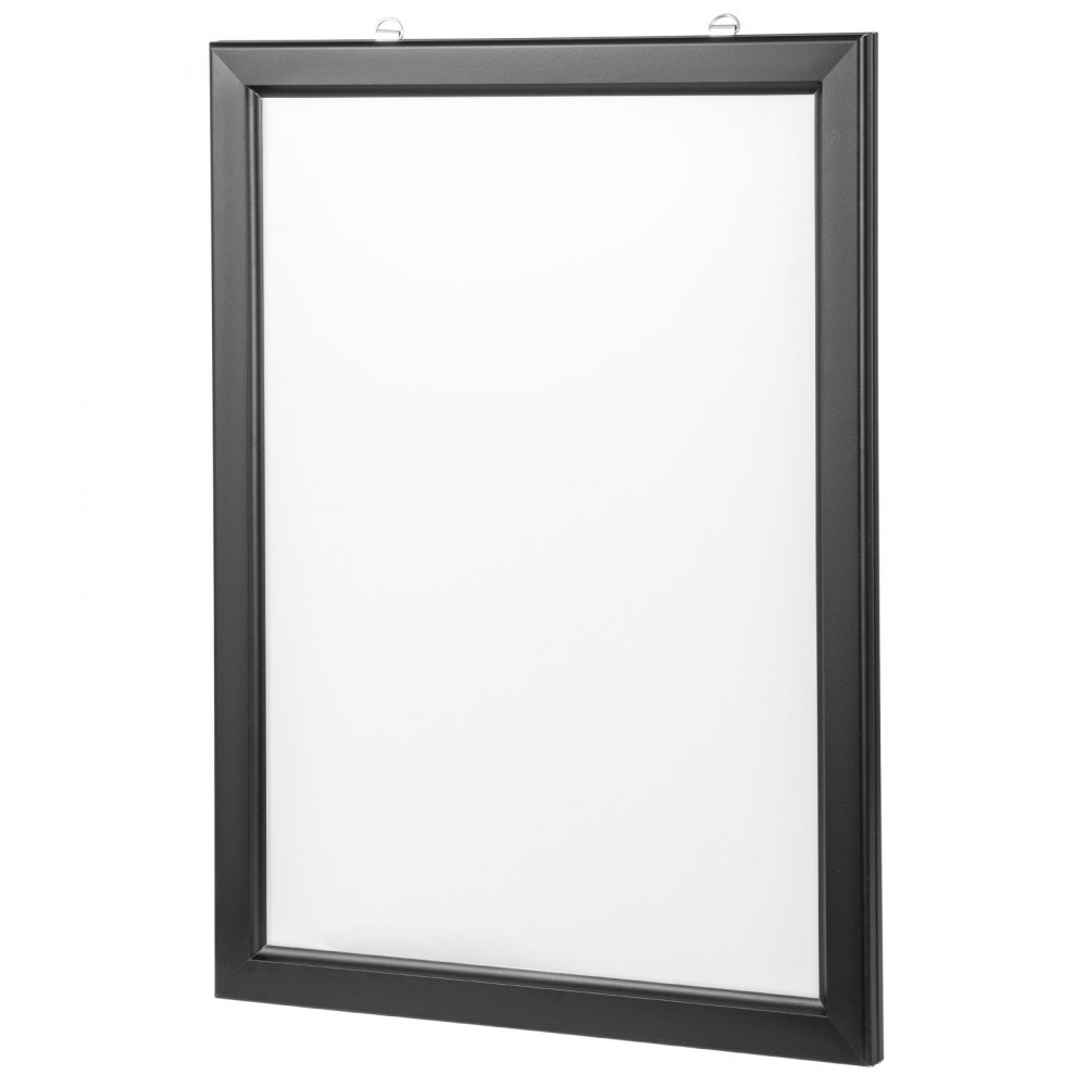 Vevor Led Leuchtrahmen Posterrahmen Leuchtdisplay Bilderrahmen 30x42 Cm Schwarz