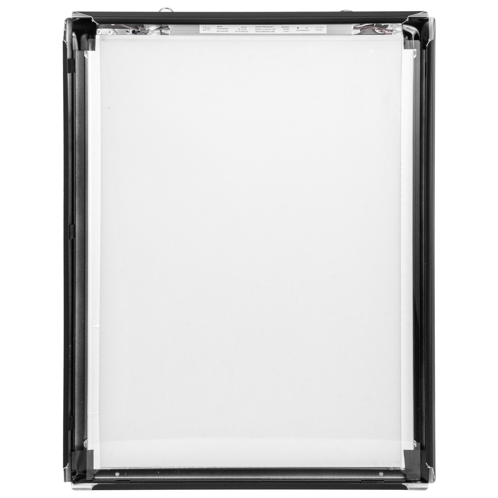 Vevor Led Leuchtrahmen Posterrahmen Leuchtdisplay Bilderrahmen 30x42 Cm Schwarz