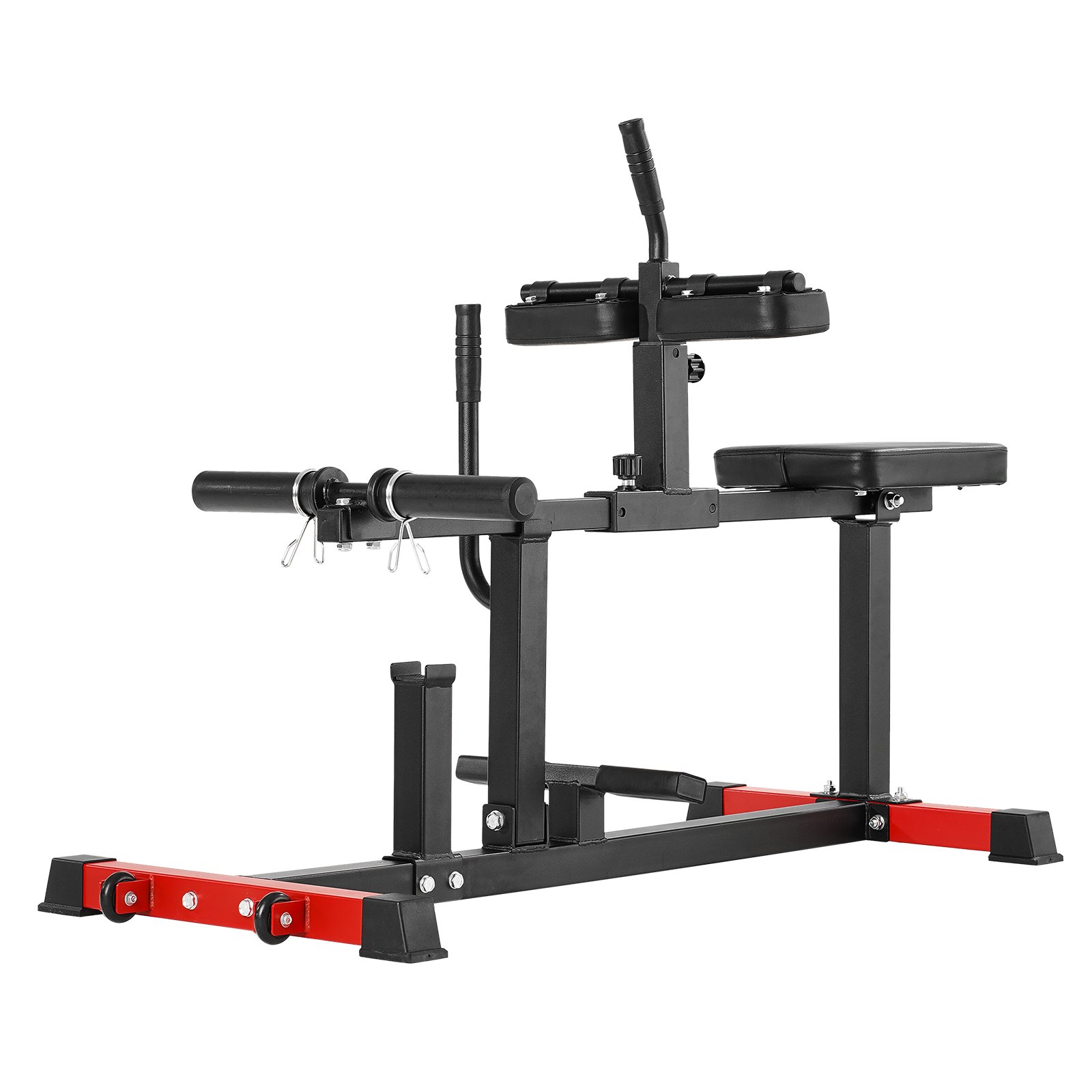 VEVOR sitzende Wadenmaschine Wedentrainer mit 200 kg Tragkraft für Beinübungen, Kraft-Beintrainer Spezialmaschine für den Unterkörper, passend für Gewichtsscheiben (25,4 / 50,8 mm)