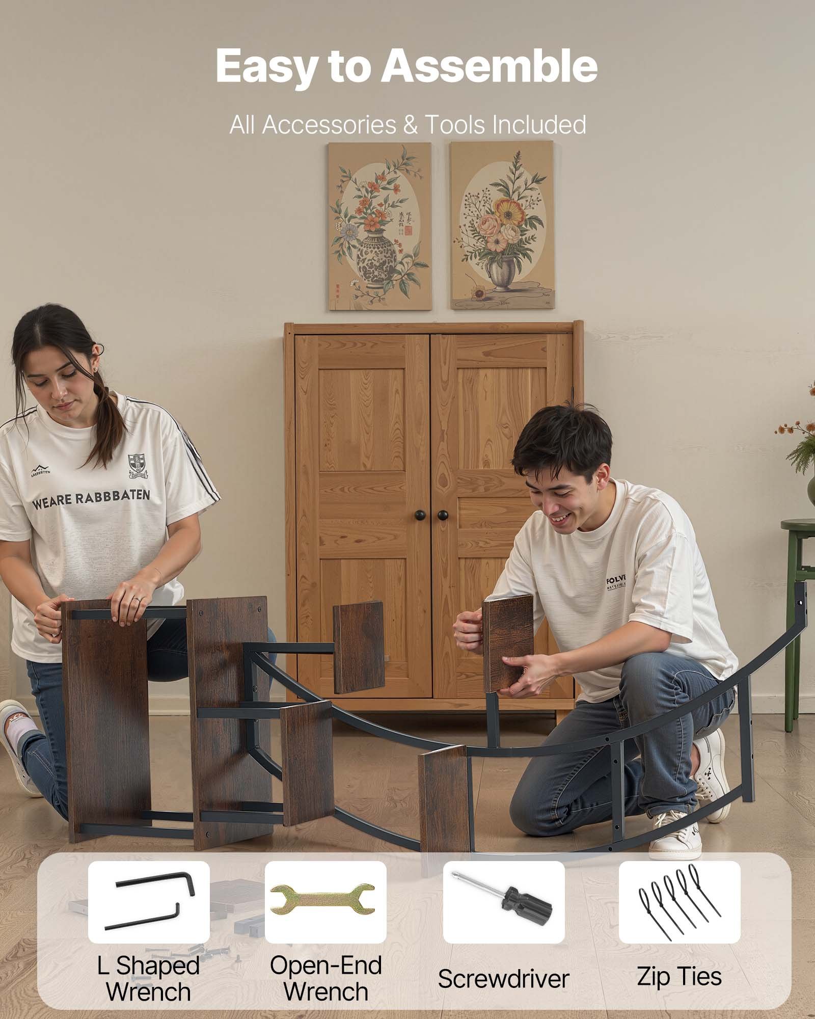 VEVOR Pflanzenständer mit Wachstumslicht, Blumentreppe mit 9 Ebenen, Blumenständer aus Metall, 3 Timer- & 10 Helligkeitsstufen, Blumenregal für die Dekoration von Wohnzimmer & Balkon, 62x28x160 cm