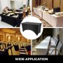 20 Stücke 4ft Stretch Tischdecke Tischhusse Bierzeltgarnitur Bügelfrei Langlebig