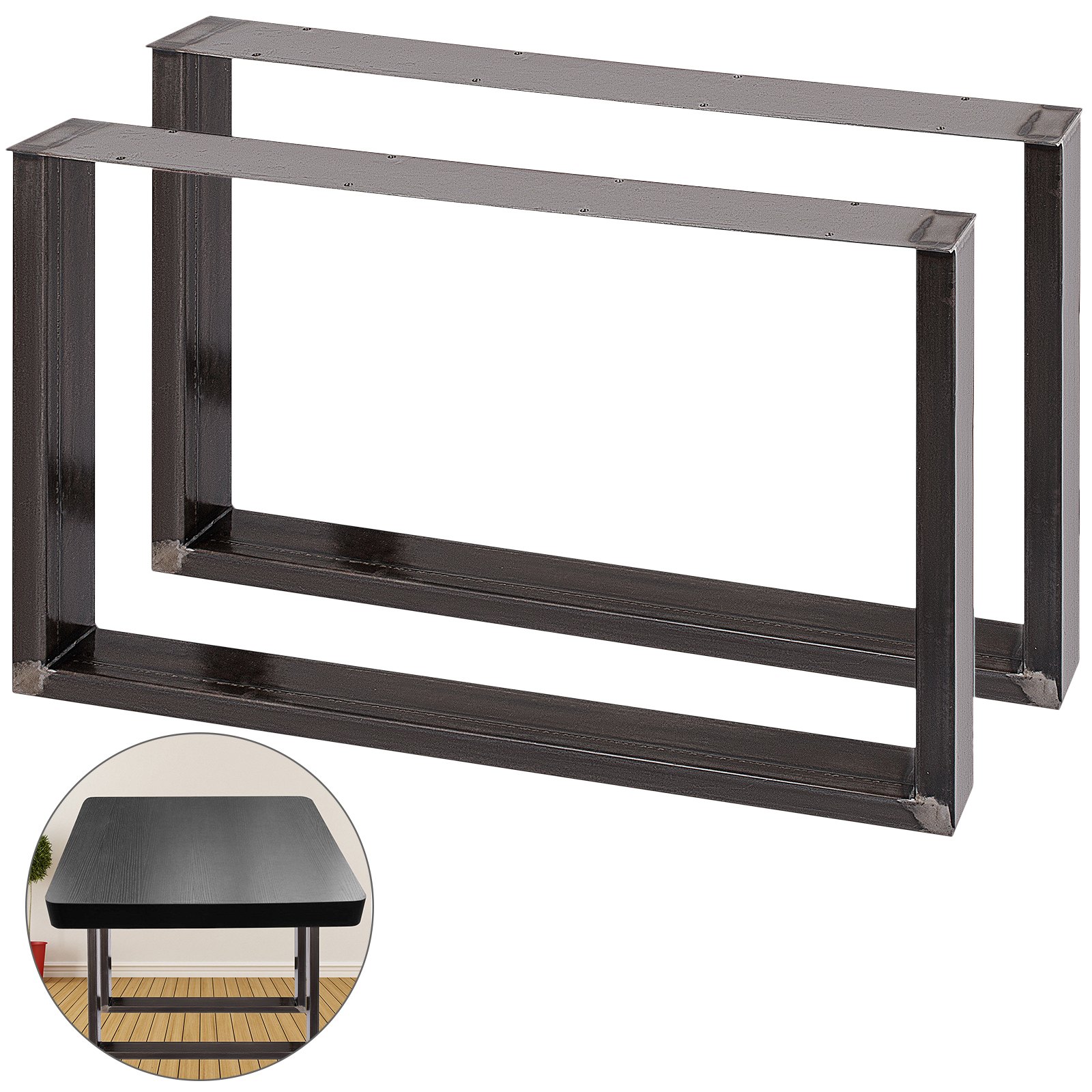 2 St. Tischgestell Tischfuß Tisch Kufen Tischbeine Kufengestell 72 X 80 Cm
