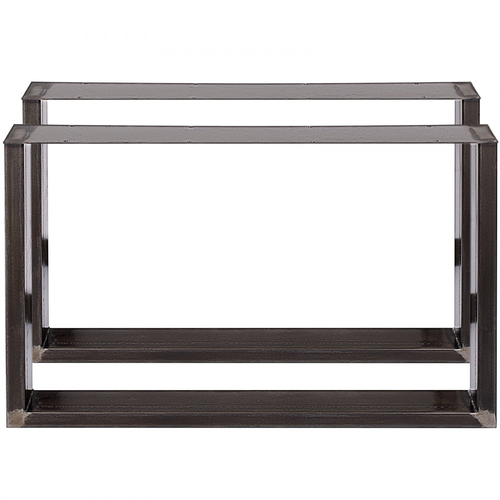 2 Tischbein Tischkufen 72x90cm Tischgestell Tischfuß Untergestell Konferenztisch