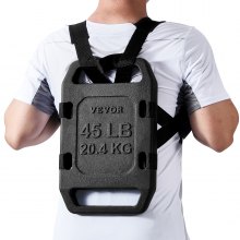 VEVOR  Ruck Gewichte Gewichtsplatte Griff Einzel Gusseisen 20,4kg Krafttraining