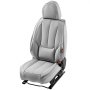 VEVOR Seat Covers, Universal Car Seat Covers Full Set Seats, Front and Rear Seat, 13pcs Faux Leather Seat Cover, Full Enclosed Design, Detachable Headrest and Airbag Compatible, for Most Car SUV Truck