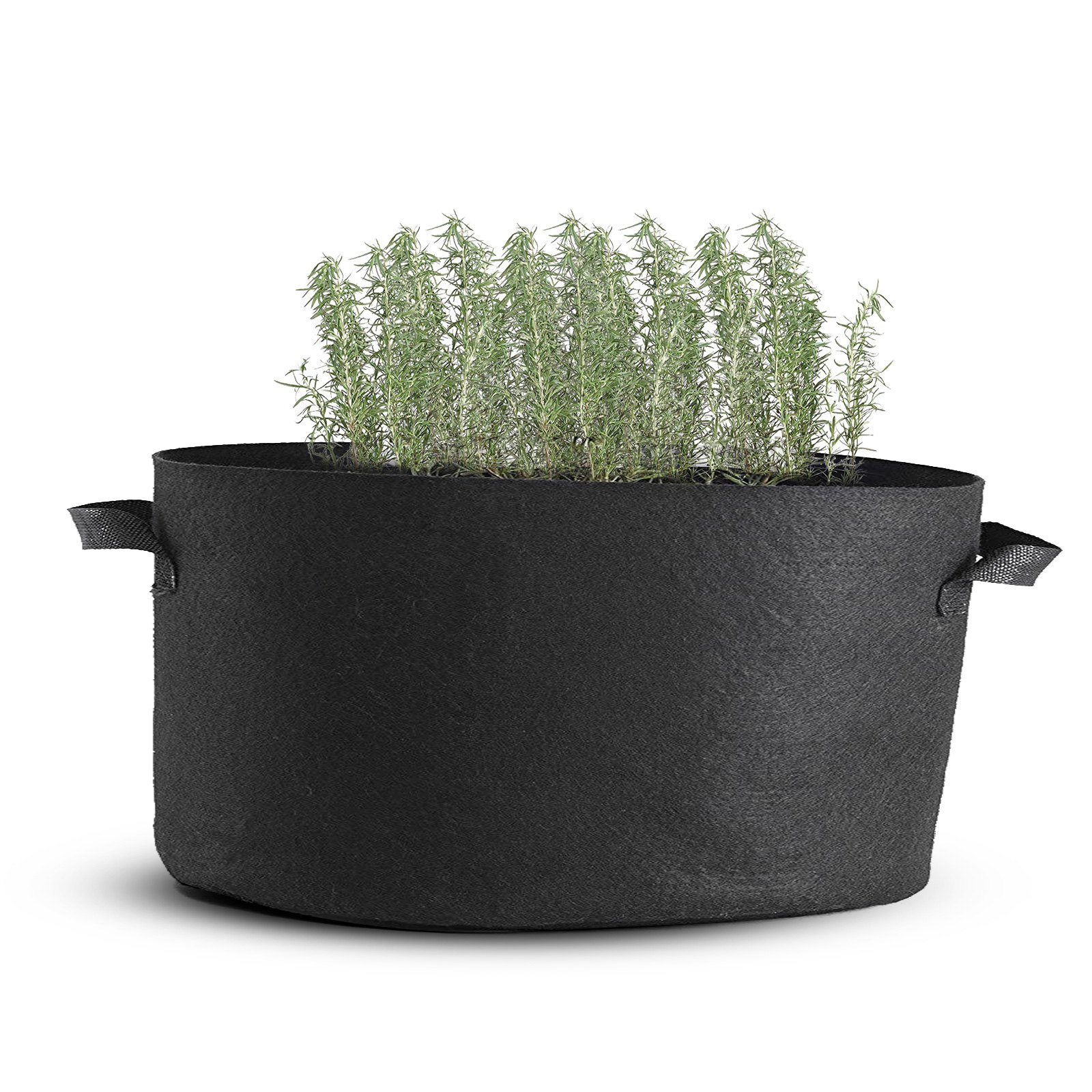 10x300 Gallone Pflanzsack Mit Henkeln Grow Pot Bag Pflanztasche Pflanzbehälter