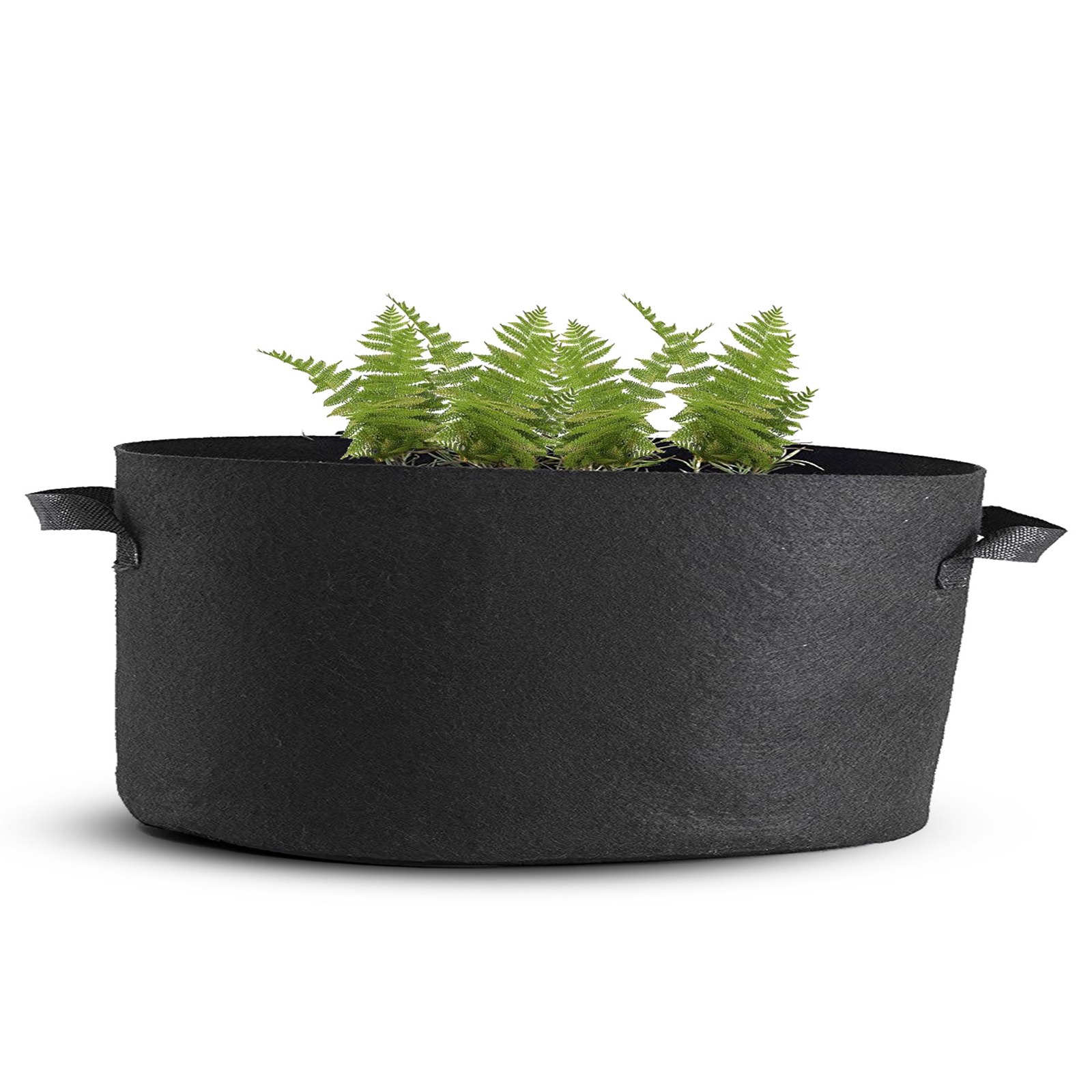 5x400 Gallone Pflanzsack Mit Henkeln Grow Pot Bag Pflanztasche Pflanzbehälter