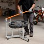 VEVOR Reifenmontiergerät Manueller Reifenwechsler Kit Geeignet für 16-21 Zoll Reifen 15/17/20/25 mm Achsen, Radmontagehilfe für Outdoor & Mobile Reparaturen von Universalen Motorräder Fahrräder