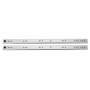 VEVOR Heavy Duty Drawer Slides, 90 cm 120.2 kg Load Side Mount Rails, for Cabinets, Kitchen, Workbench, RV, 3-Fold Full Extension Ball Bearing Rails, Carbon Steel, with Screws & Nuts, 1 Pair
