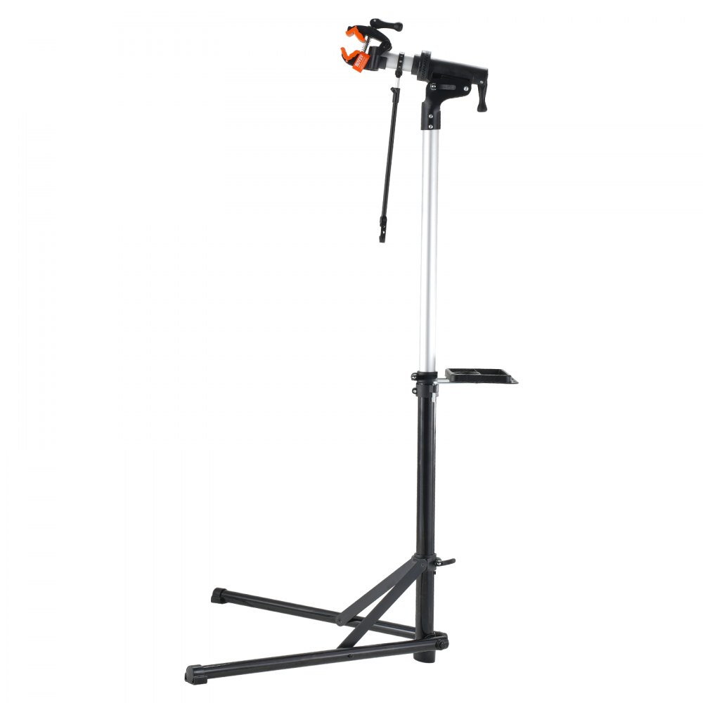 VEVOR Fahrradreparaturständer Fahrradmontageständer, Reparaturständer für Fahrräder, Schwerlast-Montageständer 30 kg, 102-160 cm Höhenverstellbarer Fahrradständer mit 360° Drehbar Klemmkopf