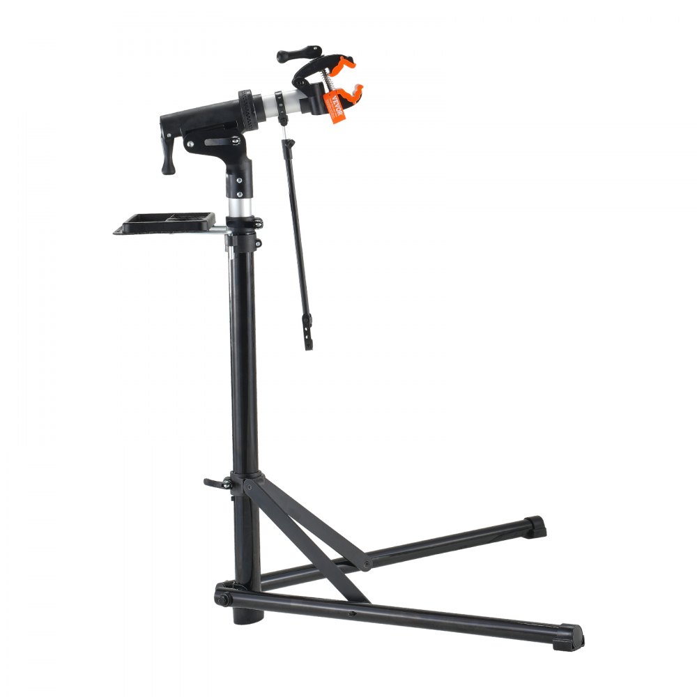 VEVOR Fahrradreparaturständer Fahrradmontageständer, Reparaturständer für Fahrräder, Schwerlast-Montageständer 30 kg, 102-160 cm Höhenverstellbarer Fahrradständer mit 360° Drehbar Klemmkopf