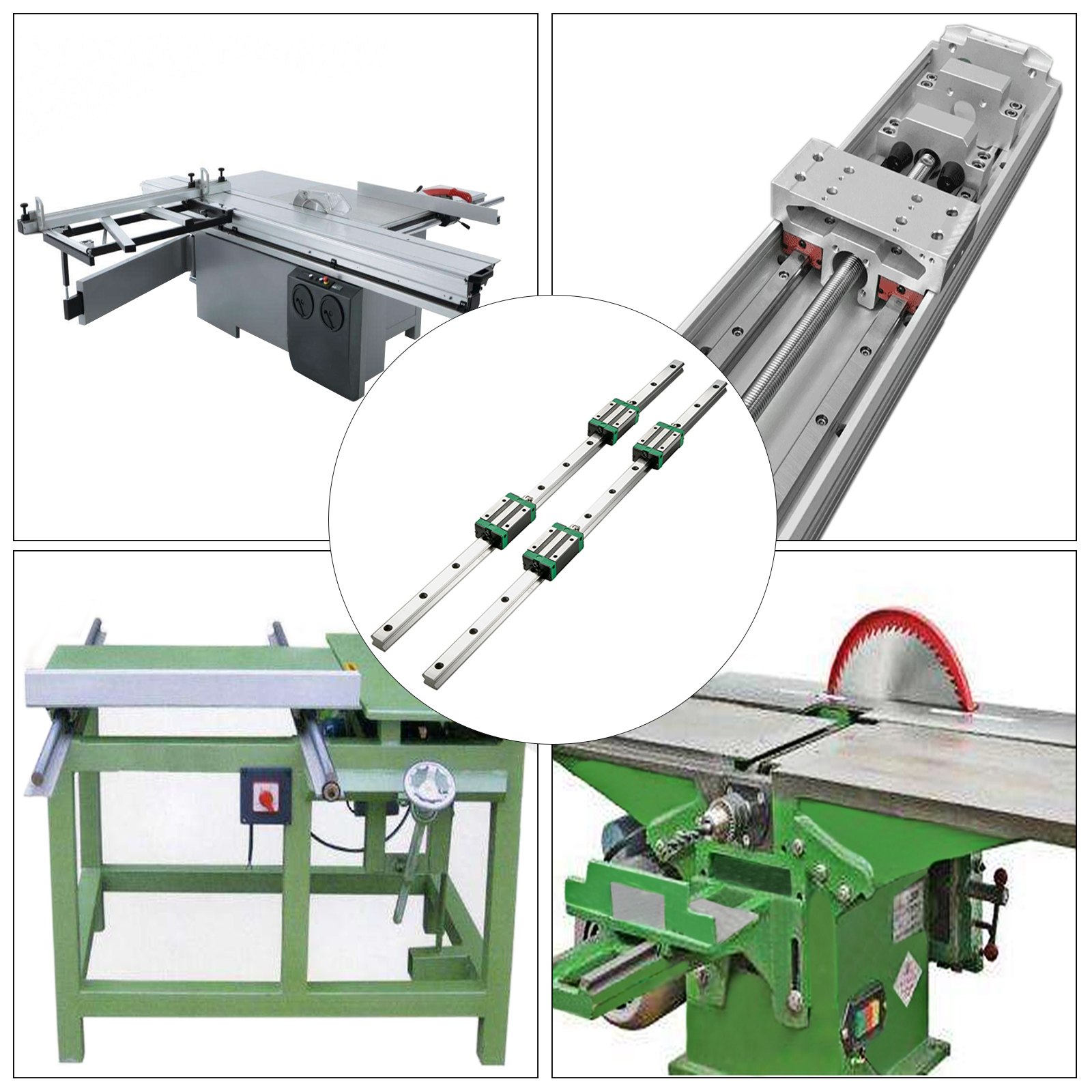 Vevor Linearführung Linearschienen 2 St. Hsr15-900 Mm Linearlager Gleitschiene