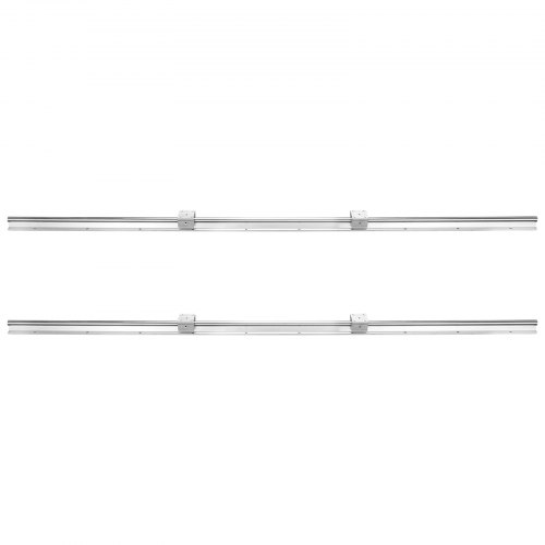 Produktbild von BEVDICNC Linearschiene SBR20 – 2 X 1500 Mm, Mit 4 SBR20UU Lagerblöcken, 4 Stoppkragen, Montageschrauben – Für CNC, 3D-Drucker & Lineare Systeme