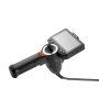 VEVOR Endoskopkamera mit Licht Drehbar, Inspektionskamera mit 360° beweglichem Kopf, Rohrkamera IP67 Wasserdicht mit 4,5 Zoll Display 1,5m Schlangenkabel 3000mAh Akku, 8mm Boreskopkamera für Auto Haus