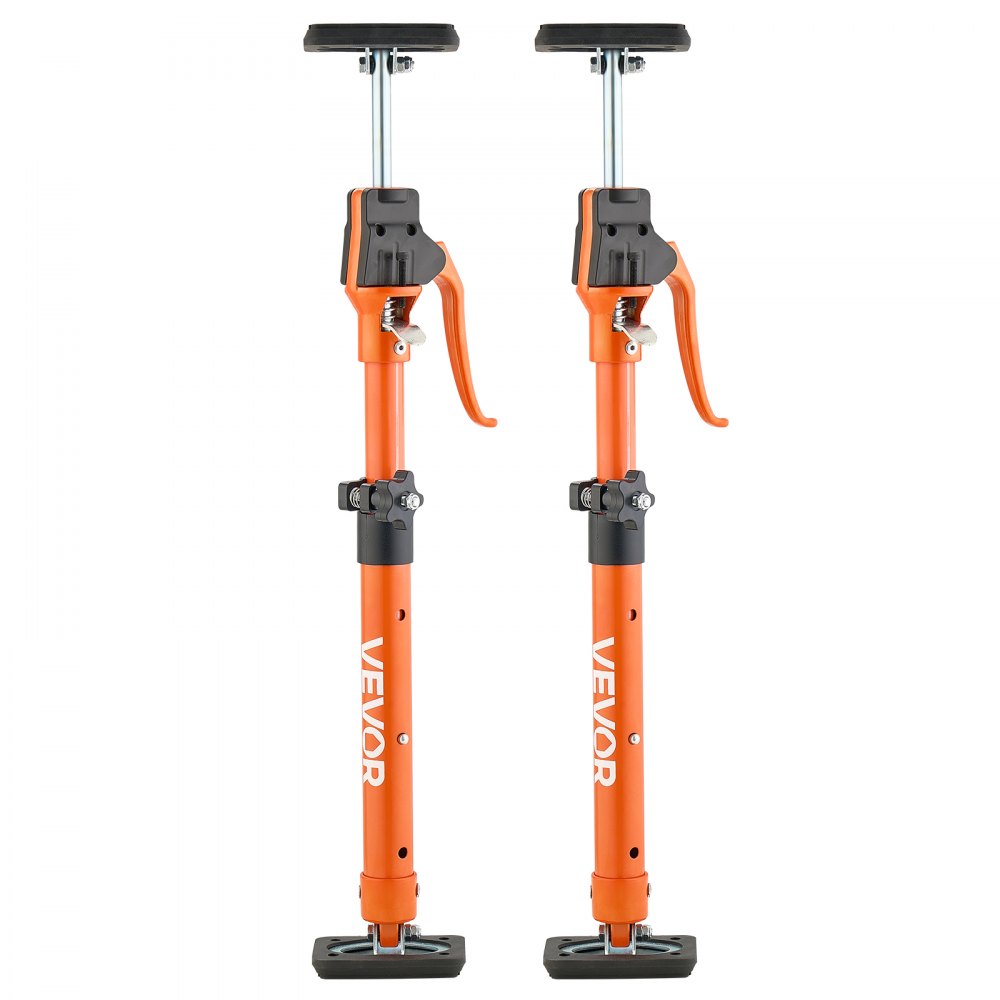 VEVOR Einhandstütze, 2 Stk., Deckenstütze 48–75cm, Teleskopstütze aus Stahl, Montagestütze bis zu 100kg Kapazität zum Installieren von Schränken, Anheben von Trockenbauwänden, Frachtstangen