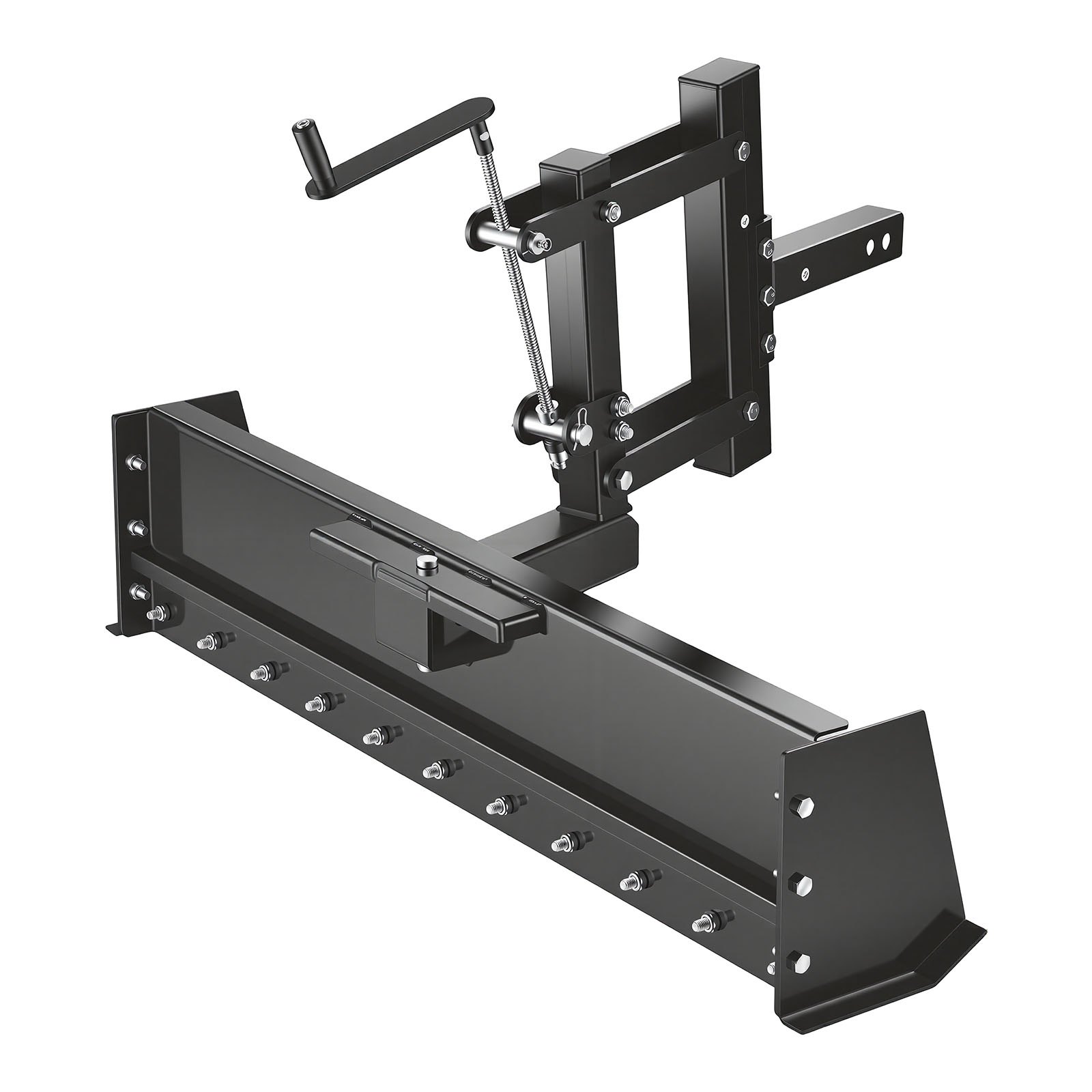 VEVOR Rasentraktor Heuharke 1070 mm, Heurechen mit 19 Harkenzinken & 3-Punkt-Aufstecksystem, für ATVs, UTVs & Rasentraktoren der Kategorie 1, Vertikutierer zum Entfernen von Laub & Rasenfilz