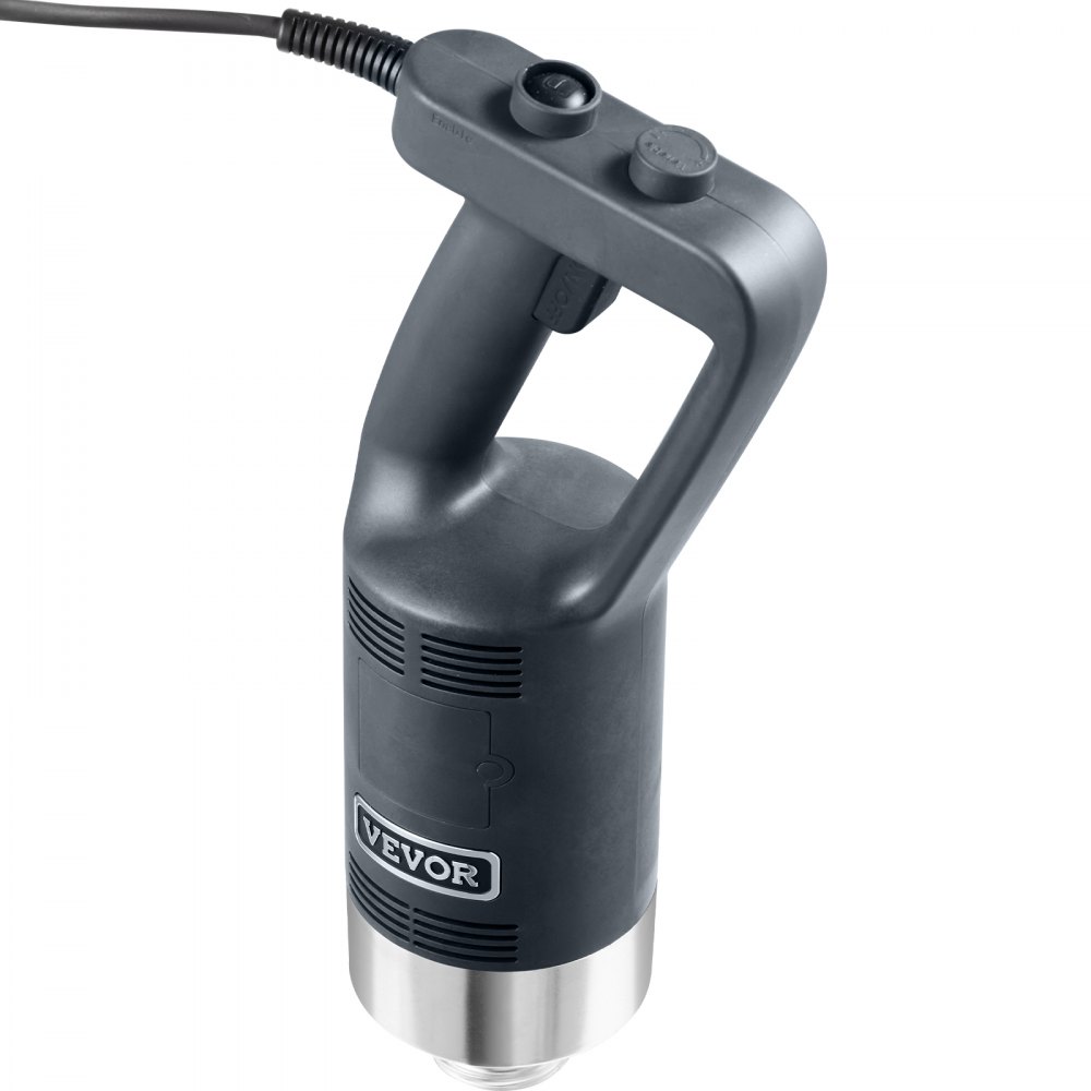 VEVOR Pürriermixer Elektrische Stabmixer 500 W, Hochleistungs-Pürierstab Einstellbar 4000-18000 U/min, Edelstahl Mehrzweck Stabmixer 660 mm Abnehmbarer Rührstab, inkl. Wandhaken & Ersatzklingenkopf