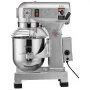 VEVOR Kommerzieller Küchenmixer, 28,5 l kommerzieller Standmixer mit 3 einstellbaren Geschwindigkeiten, 1100 W Teigmixer mit Edelstahlschüssel und 3 Mixaufsätzen, ideal für Restaurant, Bäckerei, Konditorei, Café