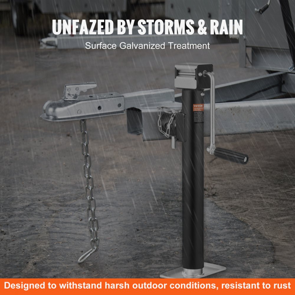 VEVOR Anhängerkupplung mit gerader Zunge für 2-Zoll-Kupplungskugel mit 2-Zoll-Kanal, 3500 lbs