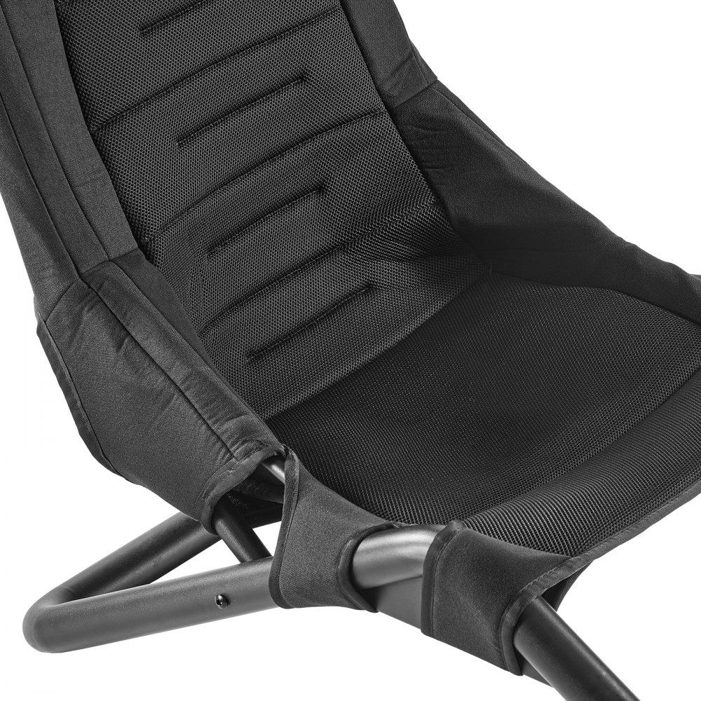 VEVOR Lenkständer, Racing Wheel Stand für integrierte Simulator-Cockpits, für Logitech G25, G27, G29, G920, G923, Thrustmaster T300RS, TX F458, T500RS, T3PA-PRO (F1/GT) und CSR-Pedale, Schwarz