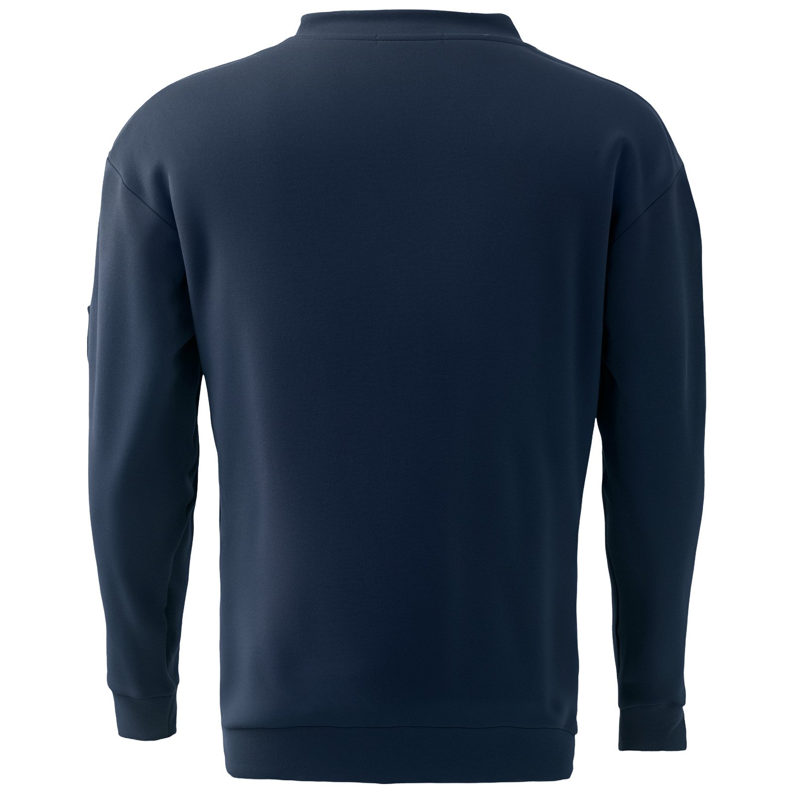 VEVOR Langarmshirt, flammhemmend, leichte, 7 oz atmungsaktive Baumwolle, Arbeitskleidung für Herren mit Vorschrumpfbehandlung & Tasche, für Schweißer, Elektriker, Marineblau, 2XL