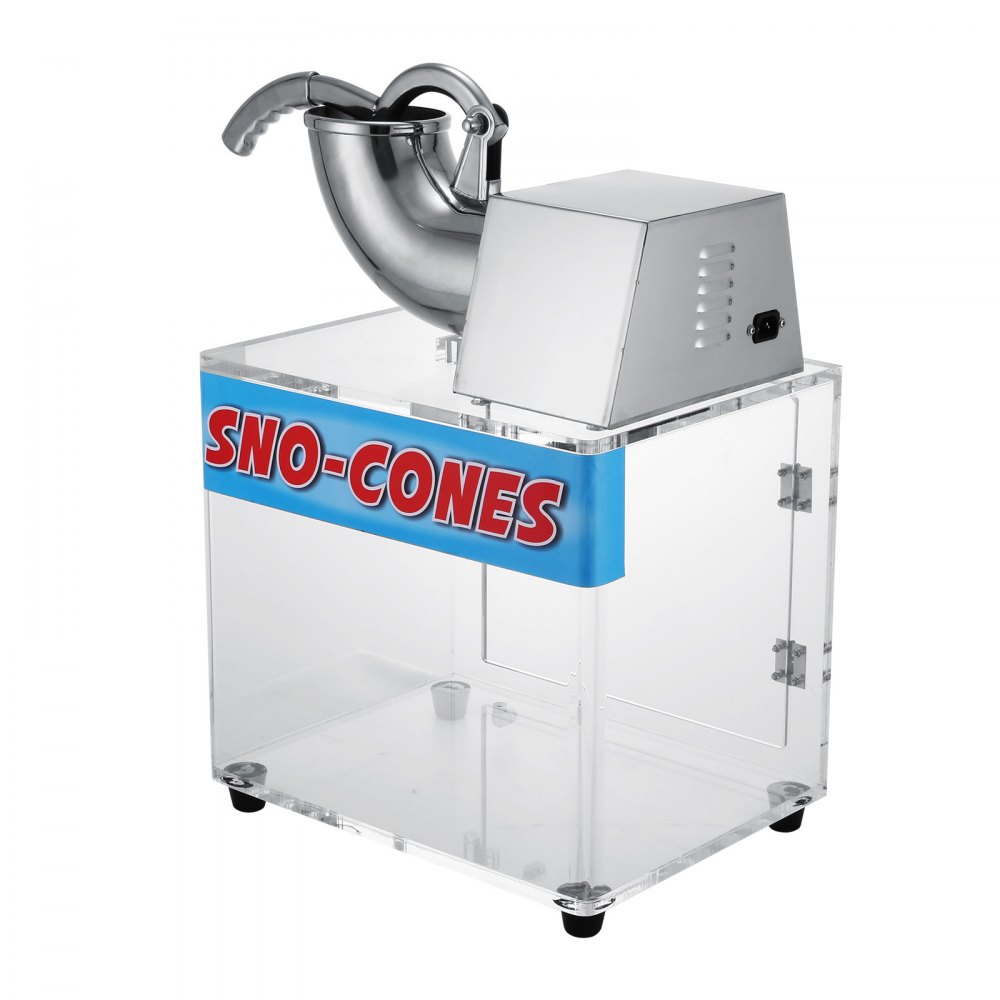 Kommerzieller Eisrasierer Schneekegel Maschine Elektrisch Schneeflocke 180kg/h