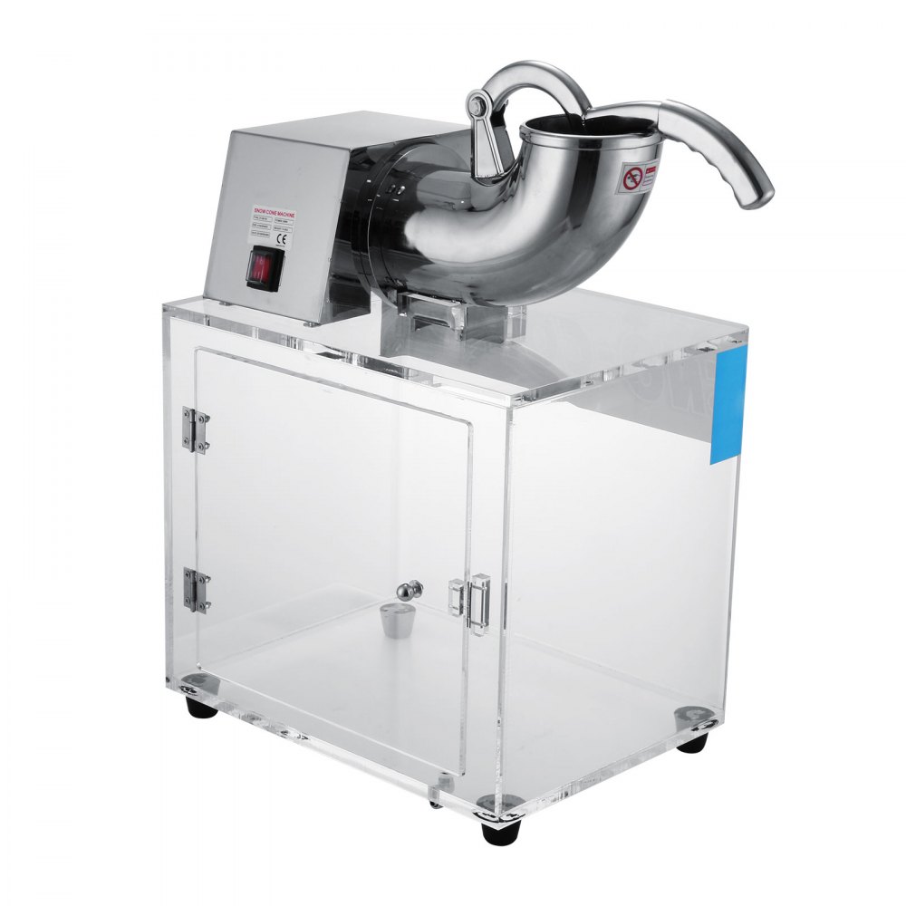 Kommerzieller Eisrasierer Schneekegel Maschine Elektrisch Schneeflocke 180kg/h