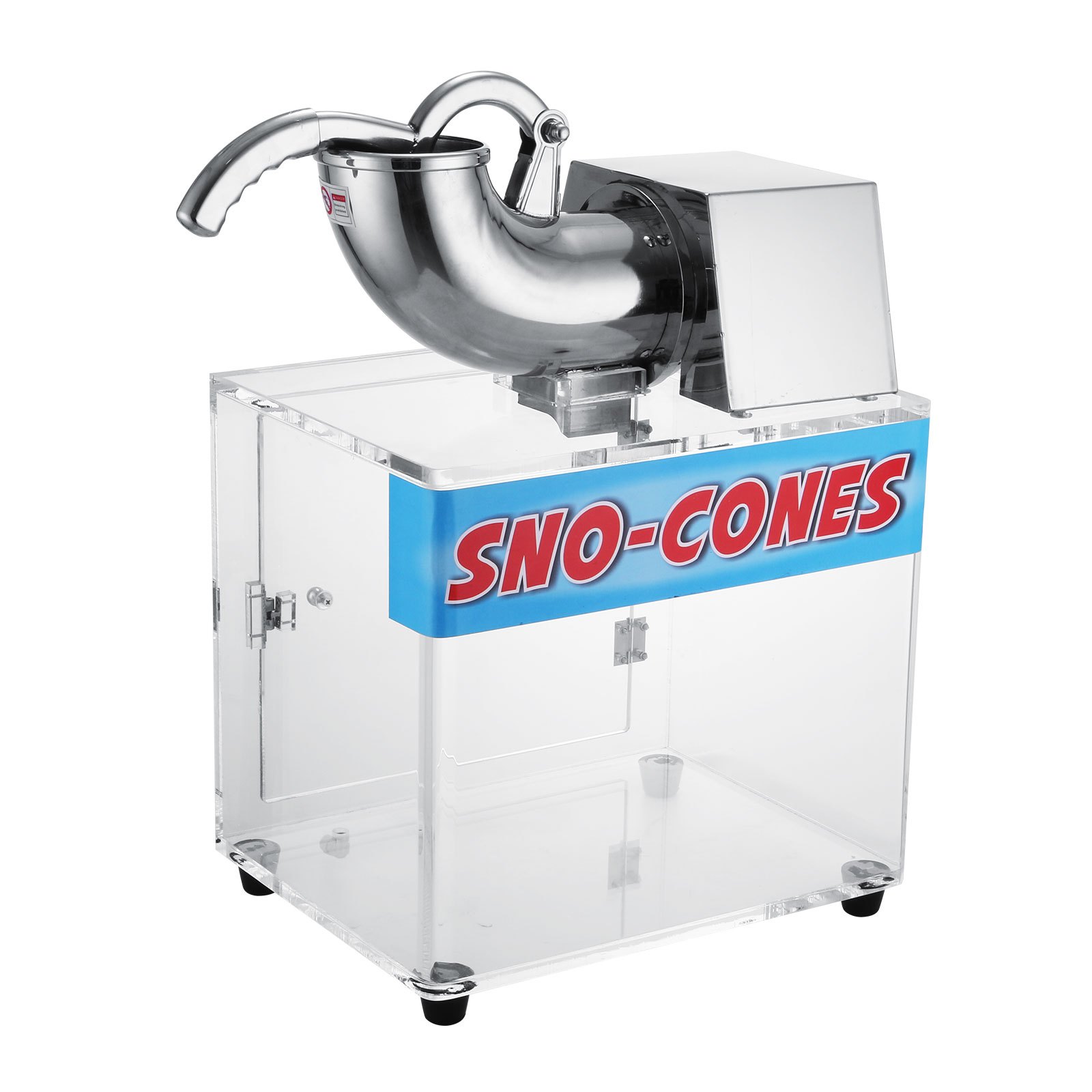 Kommerzieller Eisrasierer Schneekegel Maschine Elektrisch Schneeflocke 180kg/h