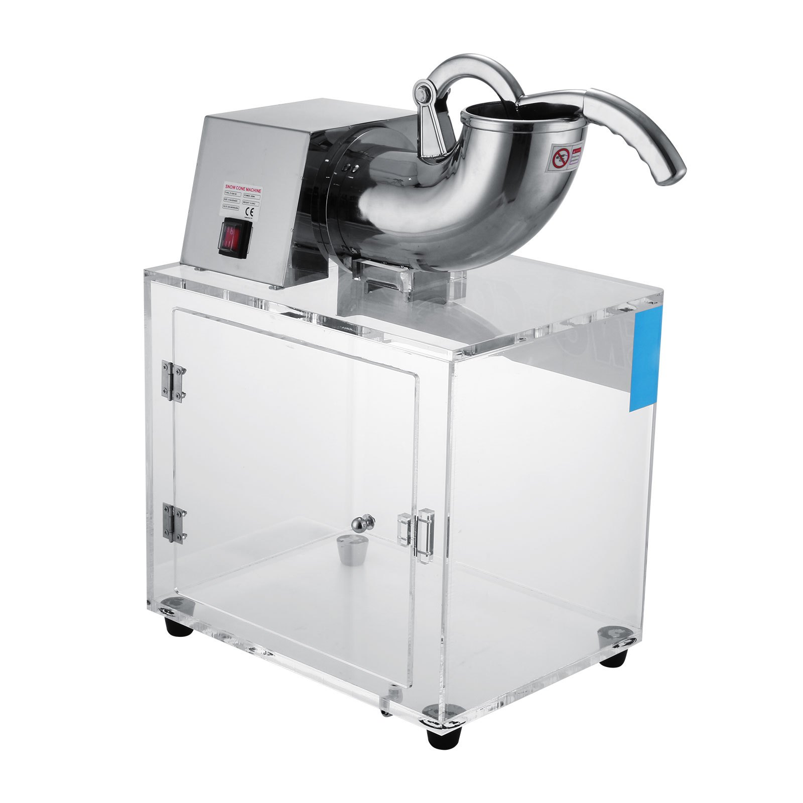 Kommerzieller Eisrasierer Schneekegel Maschine Elektrisch Schneeflocke 180kg/h