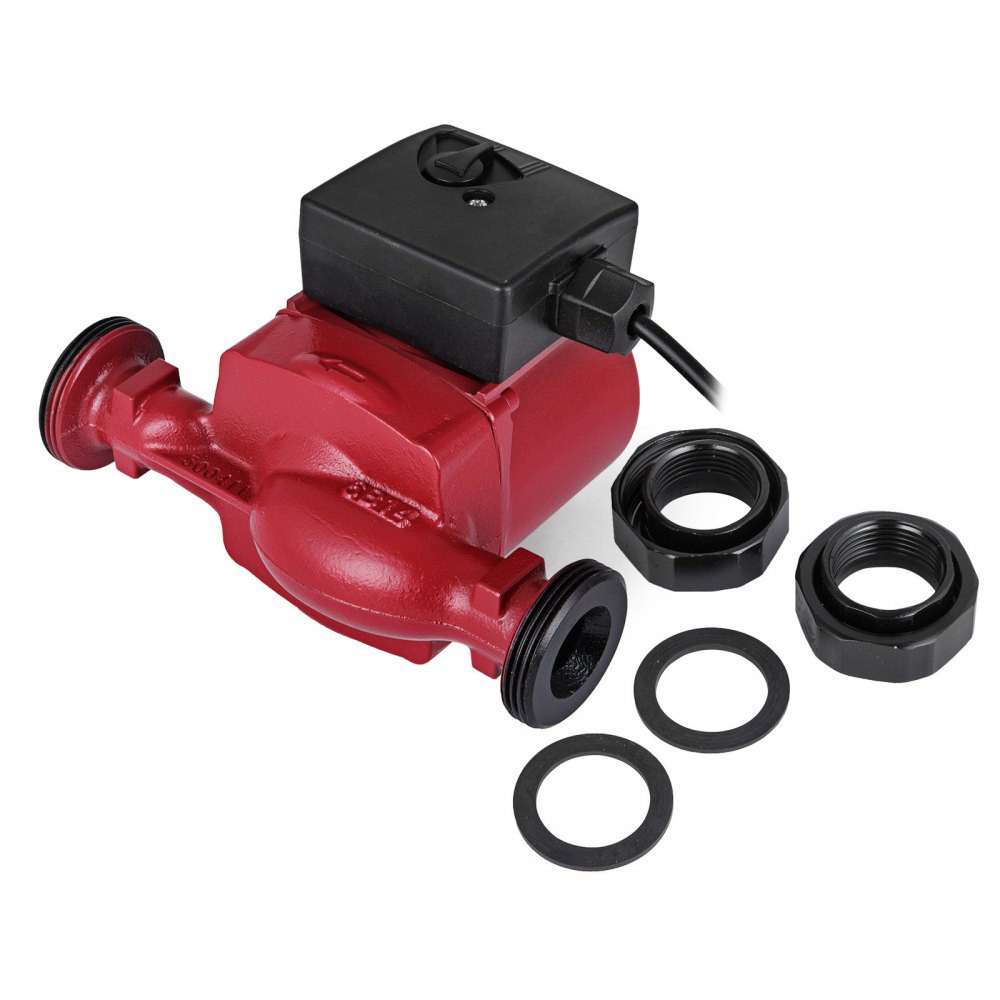 Neuer 3-Speed Druckerhöhungspumpe LPS25-8 Rot Für Warmwasser Heizsystem