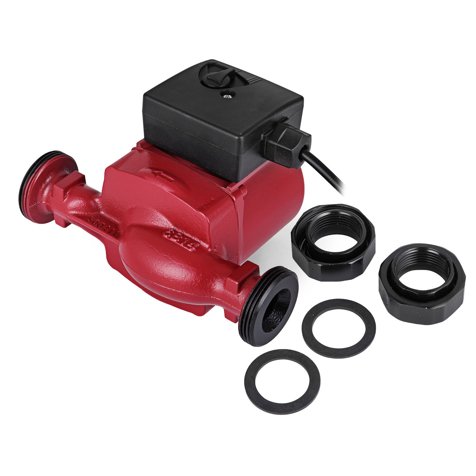 Neuer 3-Speed Druckerhöhungspumpe LPS25-8 Rot Für Warmwasser Heizsystem