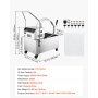 VEVOR Commercial Mobile Fryer Filter Machine, 55L /14.5Gal Filter Truck Cart, 250W Deep Frying Oil Filtration System, Stainless Steel, 12 L/min Filtering Speed, for Restaurant, Kitchen, Burger Shop