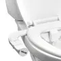 VEVOR Bidet-Toilettenaufsatz selbstreinigender Toilettensitz-Aufsatz mit 2 einziehbaren Düsen & einstellbarem Wasserdruck & Doppelknauf (Griff Stil), leicht zu installierender Kaltwassersprüher