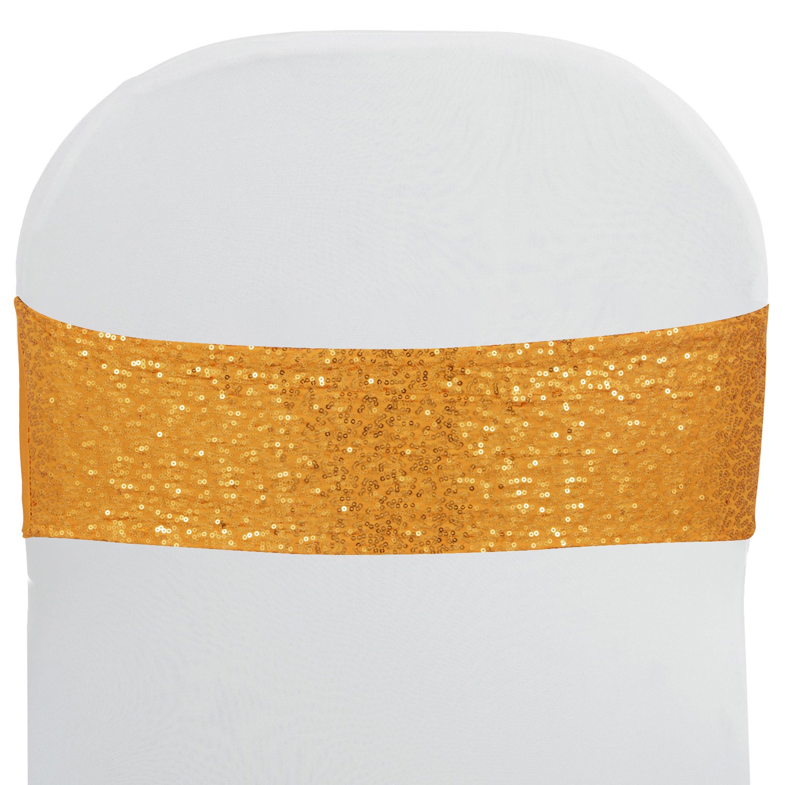 100pcs Stuhlschleifen Stretch Schleifen Stuhlhussen Jahrestag Stuhlbänder