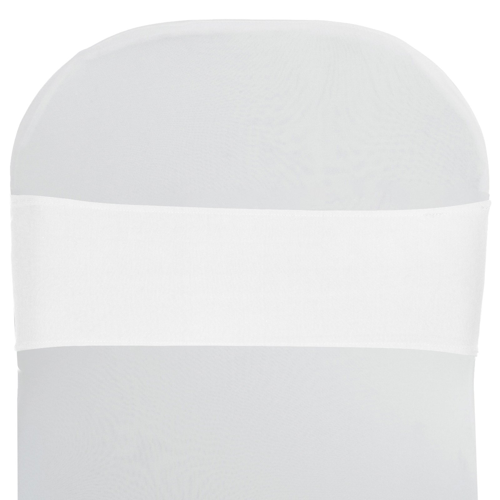 100pcs Stuhlschleifen Stretch Schleifen Stuhlhussen Schutzhülle Elastisch